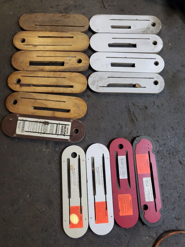Zero Cleanrance Table Saw Insert Tool Shop Garage Tools