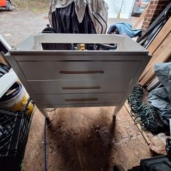 White Vanity  36x18x33