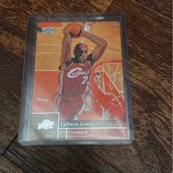 LeBron basketball card In Good Condition
