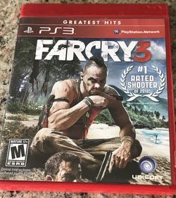 PS3 Far Cry game $12