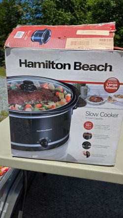 NEW Hamilton Beach 8 qt. Croack pot