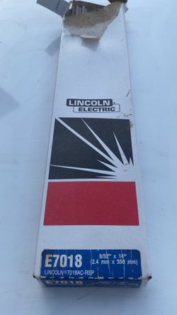 Lincoln Electric E7018 Rods Welding 