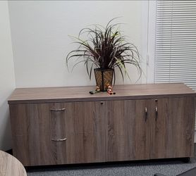 2 - Office Storage Credenza - Lateral File and Cabinet