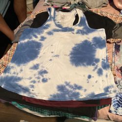 Blue Tye Dye Shirt