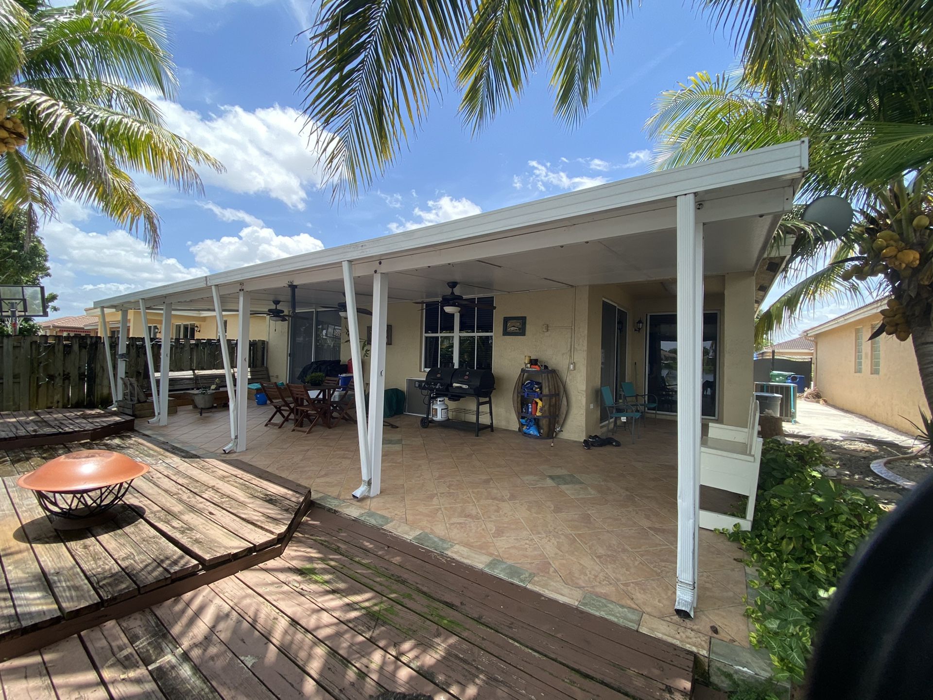 Insulated aluminum outdoor roof for Sale in Hialeah, FL OfferUp