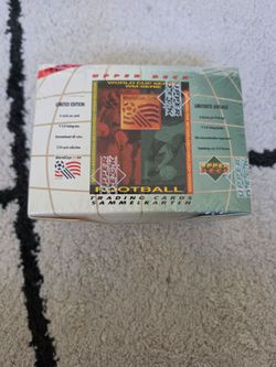 Upper Deck World Cup USA 1994 Sealed Soccer Card Box – EU Limited Edition SEALED