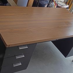 Big Heavy Metal Desk