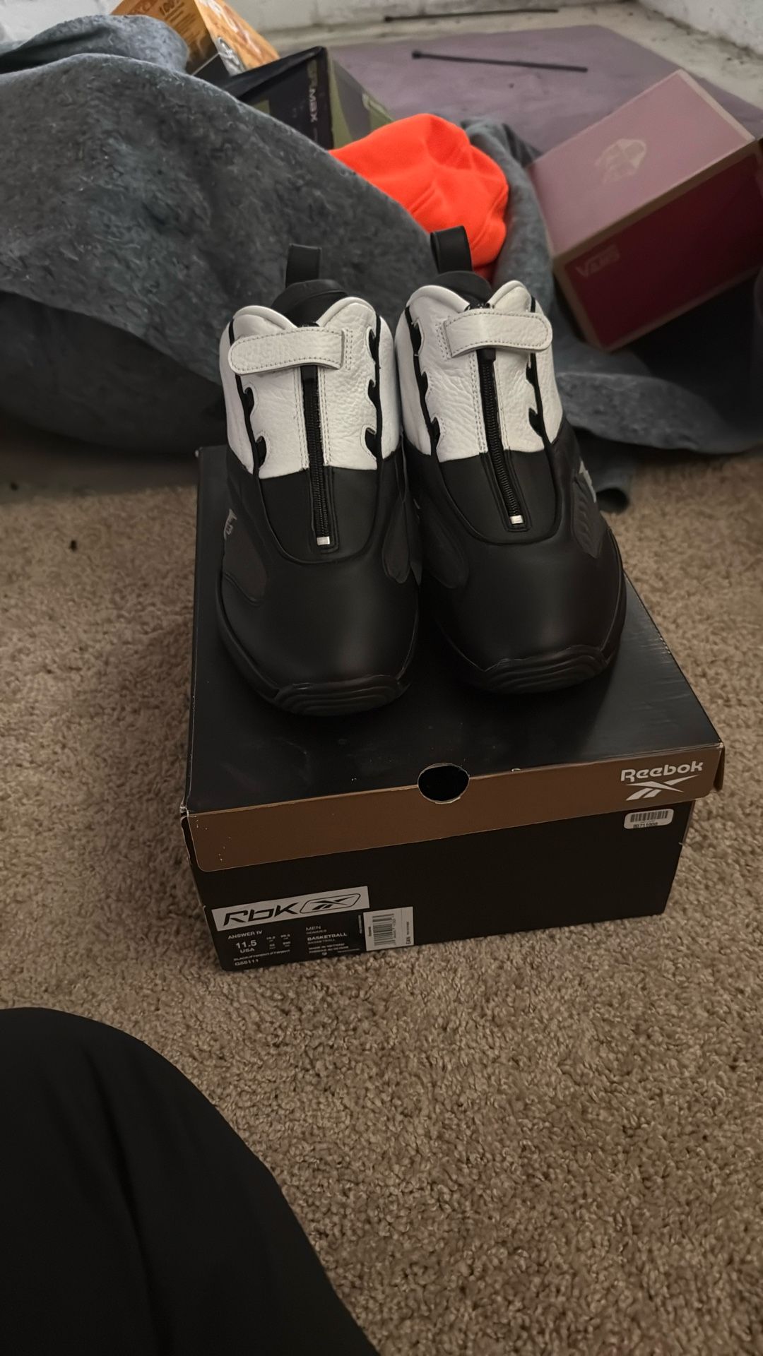 Reebok Answer 4 Playoffs Sz 11.5