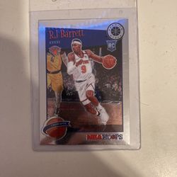 R.j Barrett Rookie Card