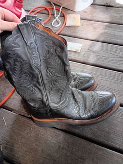 Lucchese 2000 T1552 Western Cowboy Boots Size 9.5