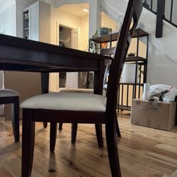 Dining Table With Four Chairs 