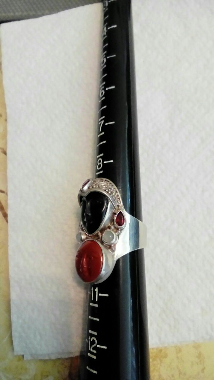 .925 sterling silver Sajen ring