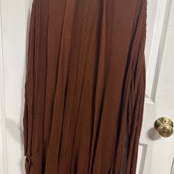Brown/Orange Cardigan