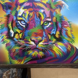 Tiger Horizontal Art 