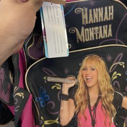 Disney Hannah Montana "Star Quality" Y2K Style Backpack 