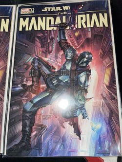 SDCC 2023 KRS Comics The Mandalorian #1 Variant cover Alan Quah