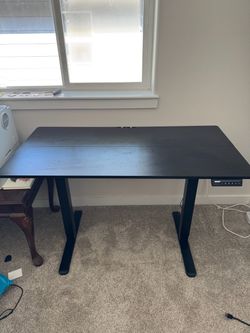 Black Electric Standing Desk