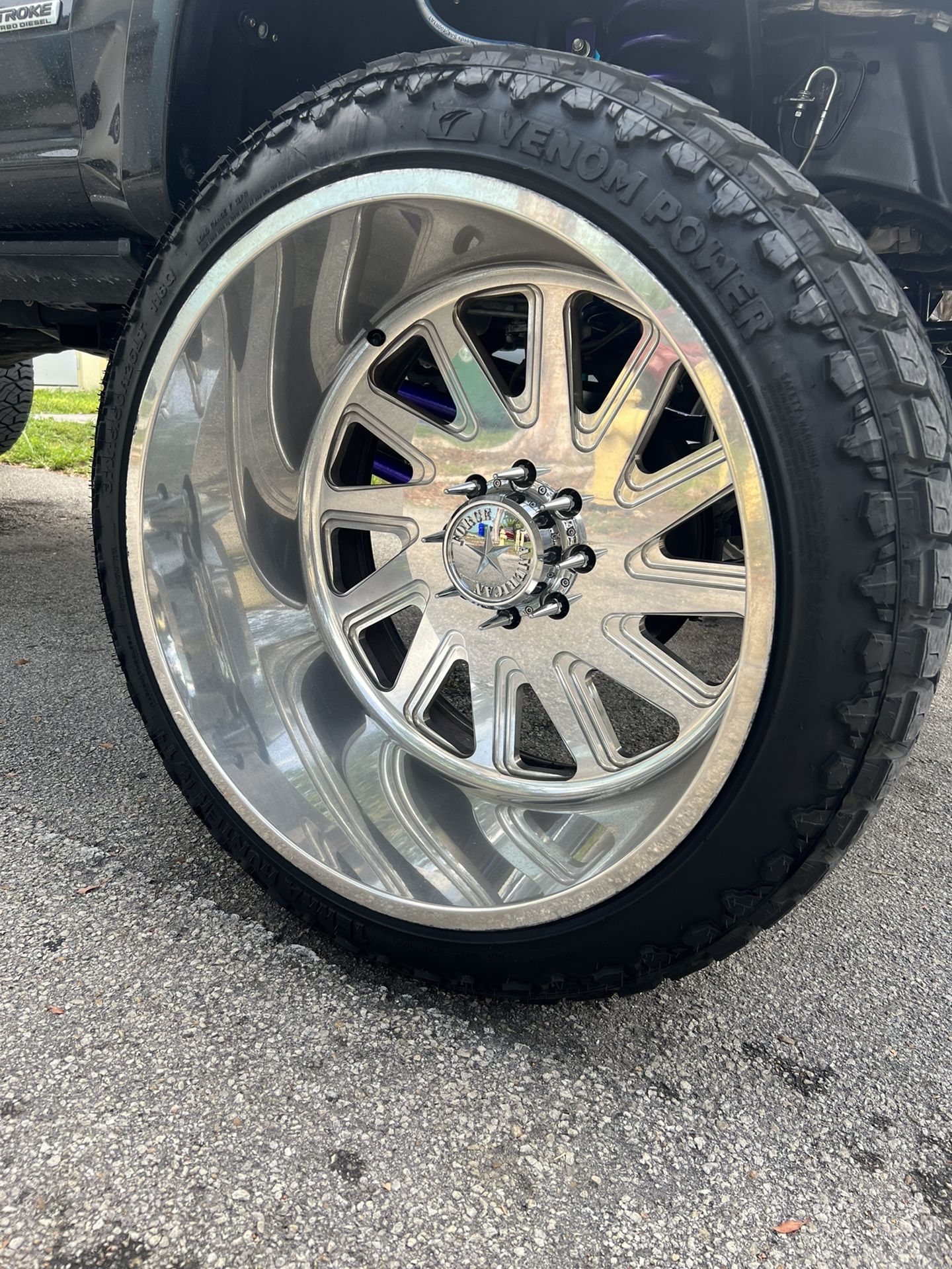 26x16 AMERICAN FORCES 8x170 (37x15.50r26 Venom RT