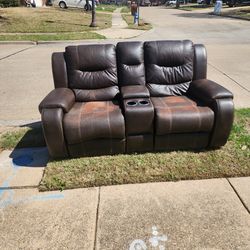 Sofa and love seat