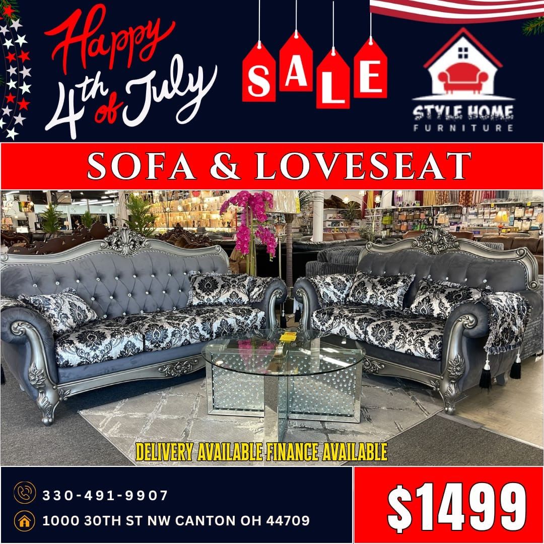 Sofa and Love Seat $1,499