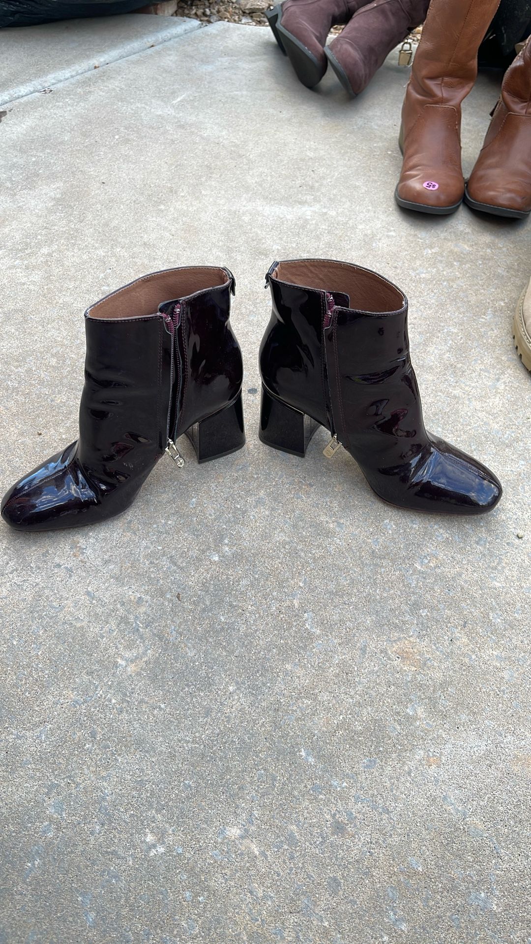 Antonio Melani Burgundy Boots