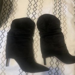 Nine West Cuff Boots Size 8
