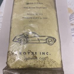 VW Carb  Repair 