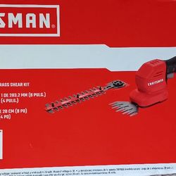 Craftsman V20 2 In 1 8 Inch Hedge Trimmer And 4 Inch Grass Shear Kit