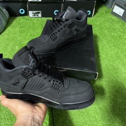 Air Jordan Retro 4 Black Cats  (2025 Version) 
