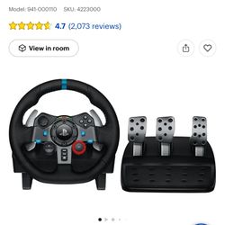 G29 Ps5/pc Wheel With Shifter