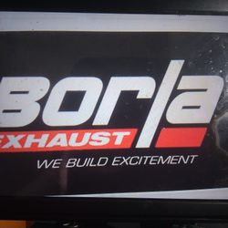 BORLA MUFFLER PAID CASH $180UP ELMOFLES