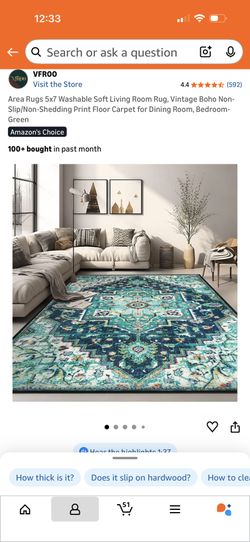 Área Rug