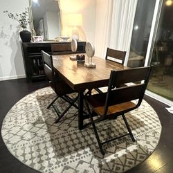 Dinning Table And 4 Chairs From Ashley’s 
