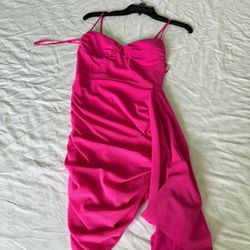 Hot Pink Mini Dress
