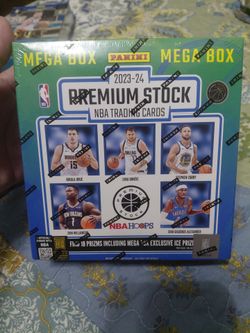 2023-24 Panini Premium Stock NBA Mega Box $115