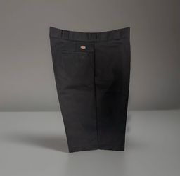 Dickies 874 Original Fit Men's Black Twill Work Shorts Polyester Blend 42x32