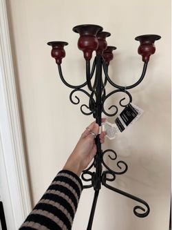 4pc halloween candelabra set