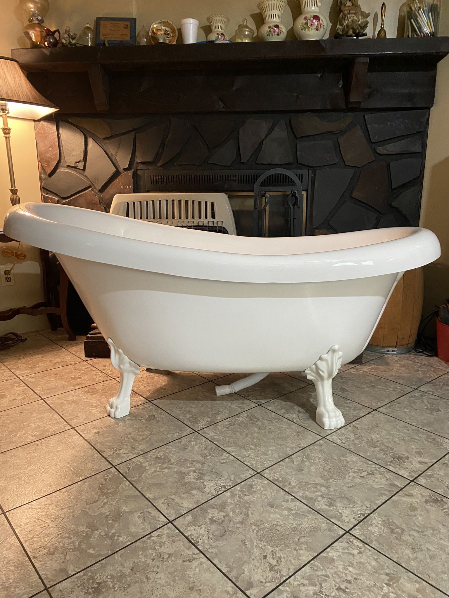 Brand New Clawfoot Soaker Bathtub