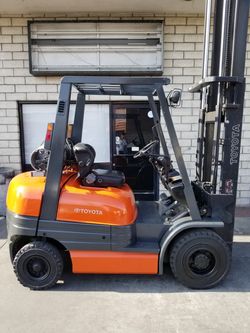 Toyota pneumatic forklift