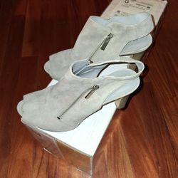 Franco Sarto Peep-Toe Heels. Sz 9-1/2