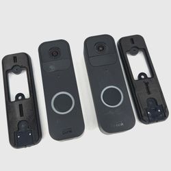 Pack of 2 Blink BDM00200U Video Doorbells HD Video Wi-Fi - Black (Tested-Good)