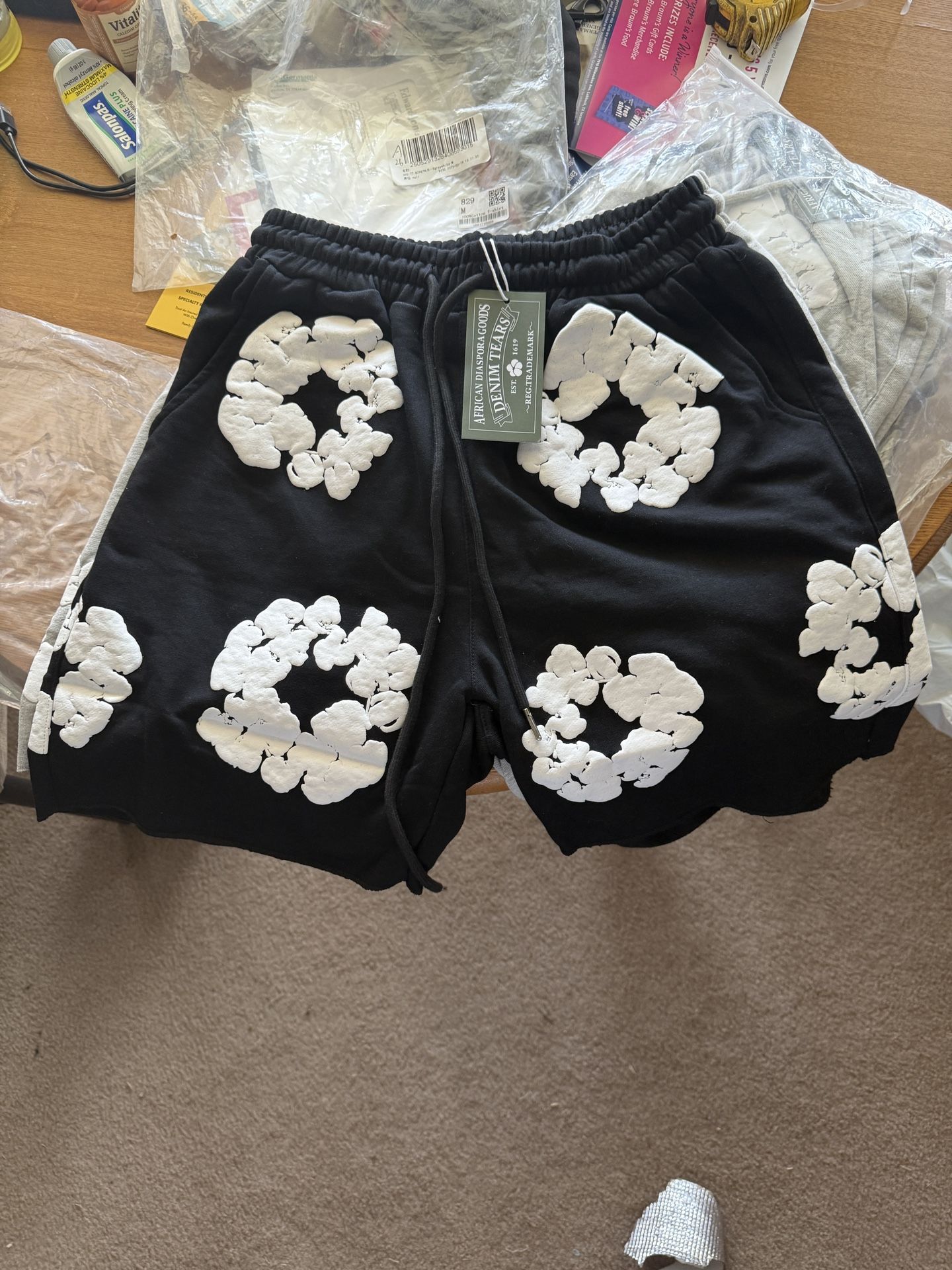 Black Denim Tears Large/Medium sizes