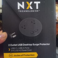 32 NXT 2 OUTLET USB SURGE PROTECTOR 