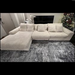 Luxury Cloud Couch – Ashley Lindyn Sectional (Ivory) ☁️