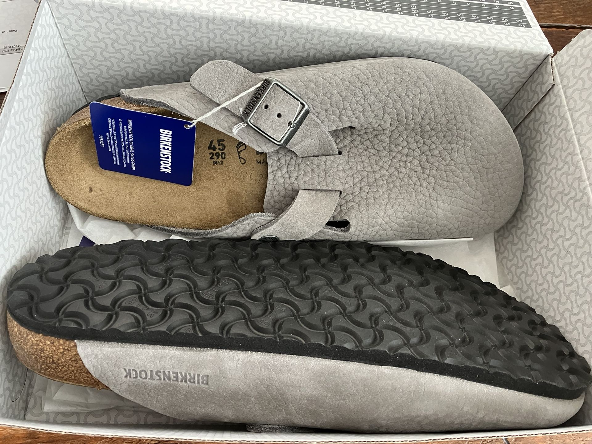 Birkenstock, Size 45