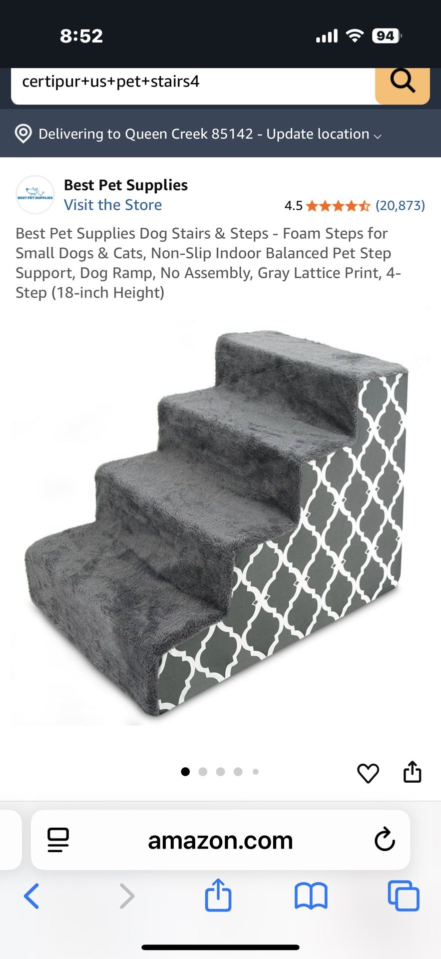 Pet Stair Cover