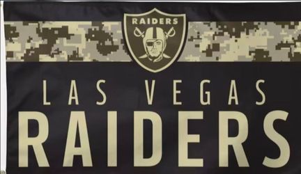 Raiders flag 5ftx3ft $20 Firm On Price