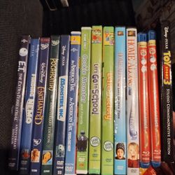 15 Kid Themed DVD Movies 
