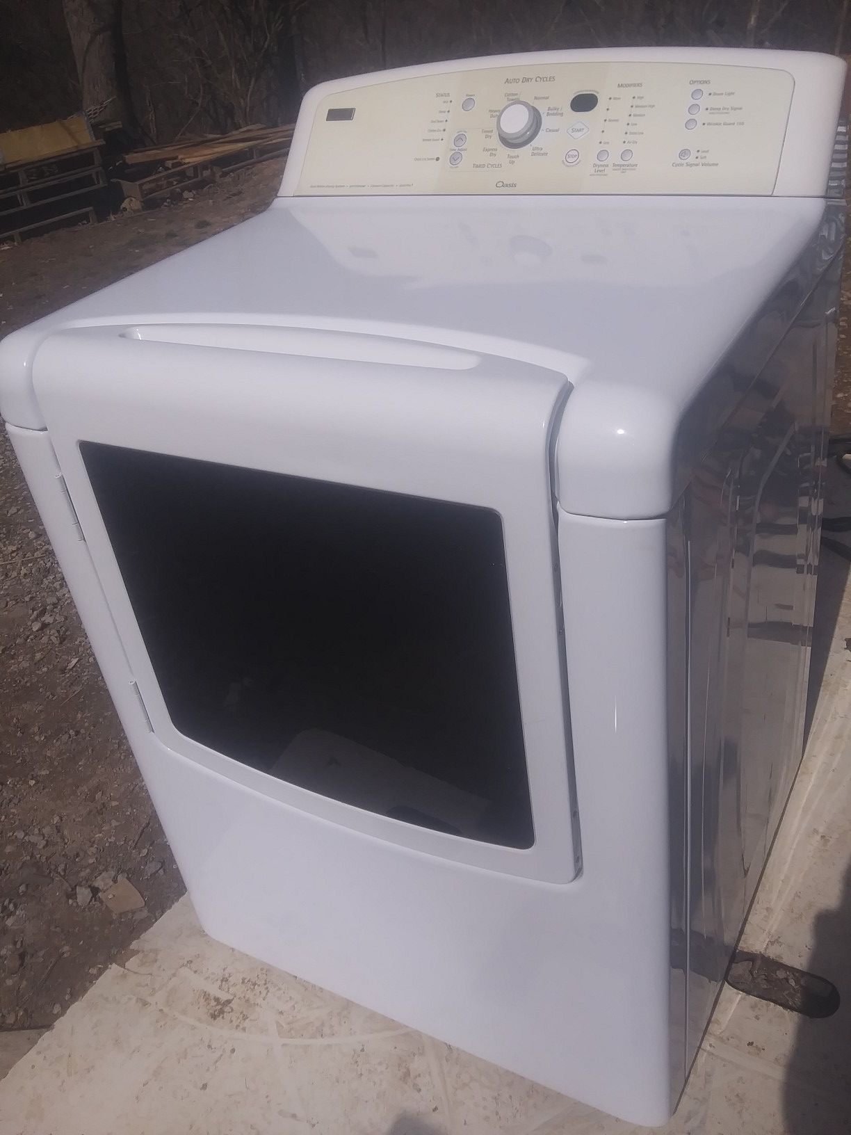 Kenmore Oasis Canyon capacity dryer with warranty