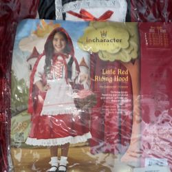Incharacter Costumes Girls' Little Red Riding Hood Costume Brand New